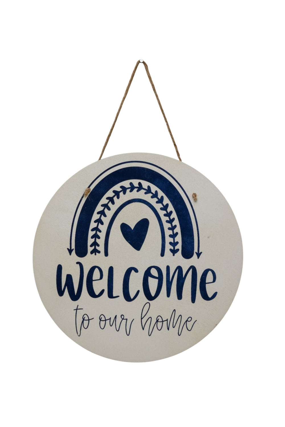 "Welcome to Our Home" Wood Welcome Sign | Alyssa Guzikowski Creative | Maxilyn House