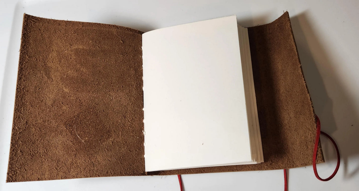 Brown Suede Leather Journal