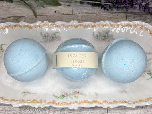 Bath Bomb - Powder Fresh