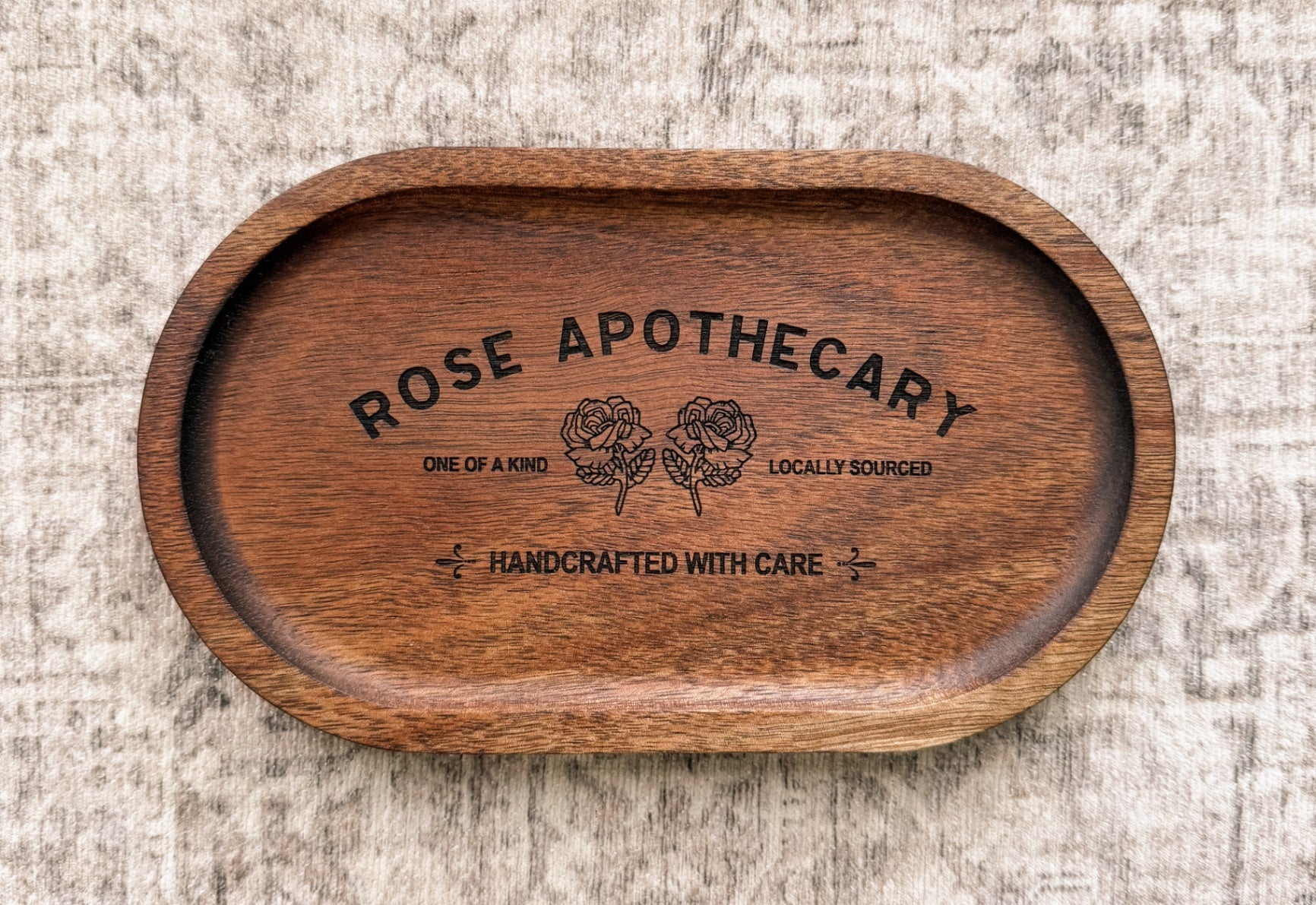 Catch All Tray - Apothecary - Dark Wood