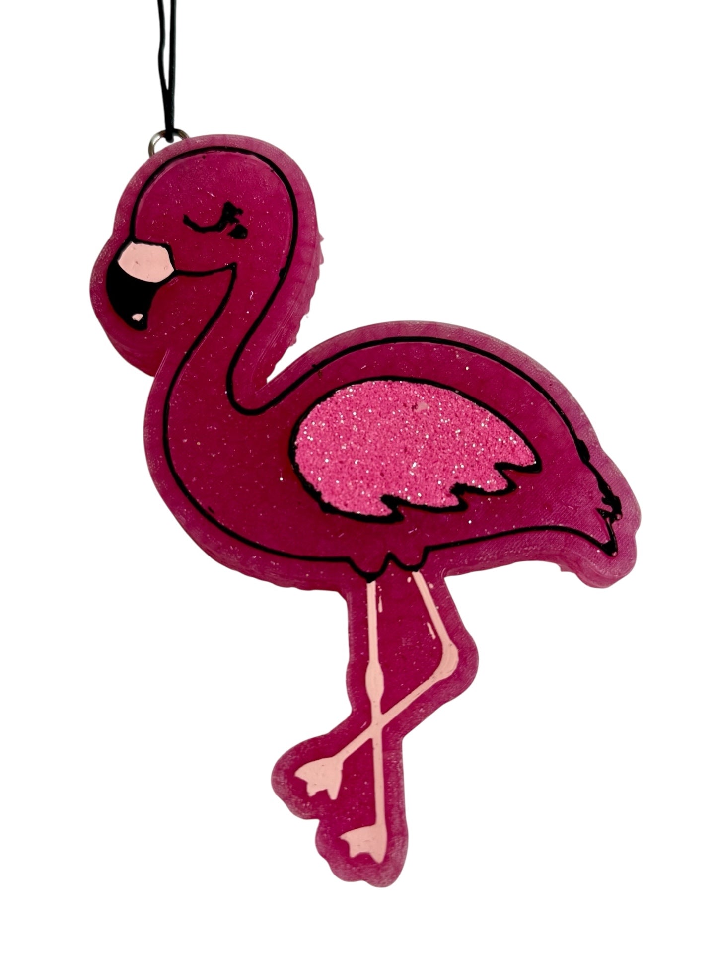 Flamingo Car Freshie - Watermelon