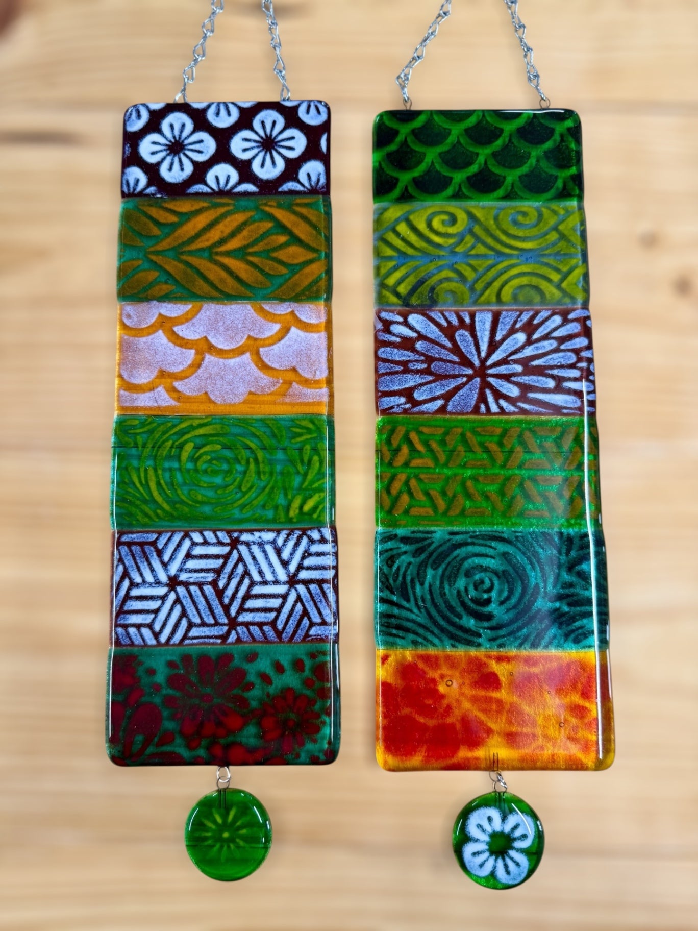 Fused Glass Sun Catcher