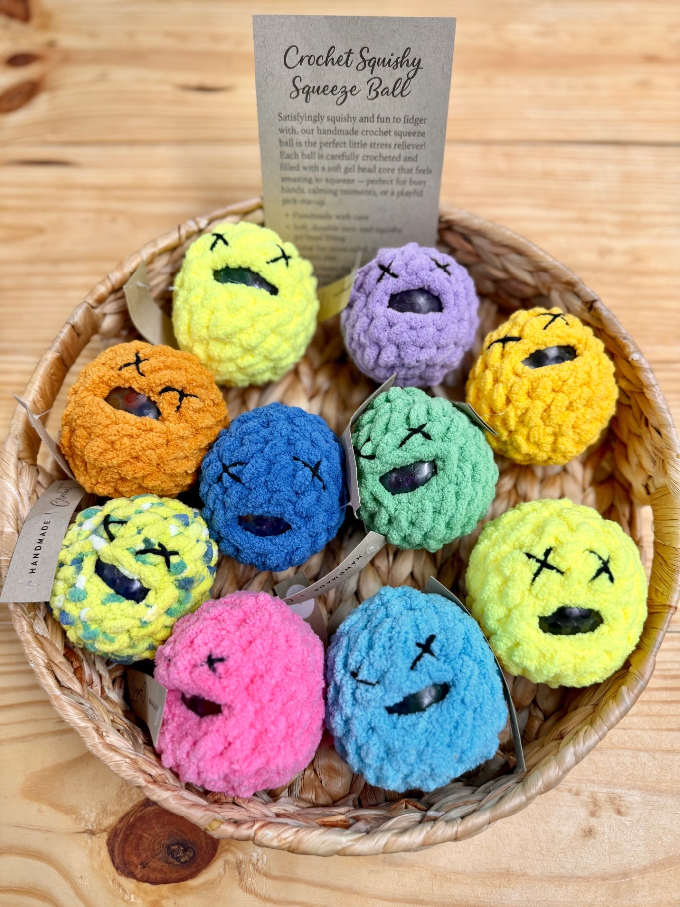 Crochet Squishy Stress Ball