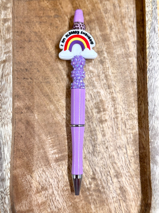 036 - I Am Already Enough Rainbow Pen