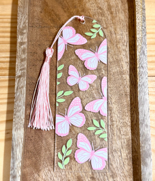Butterfly Acrylic Bookmark