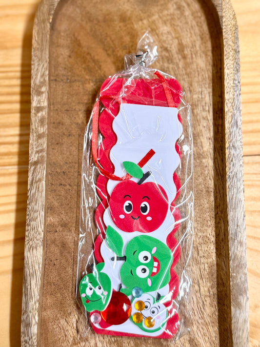 Red Apple DIY Bookmark Kit