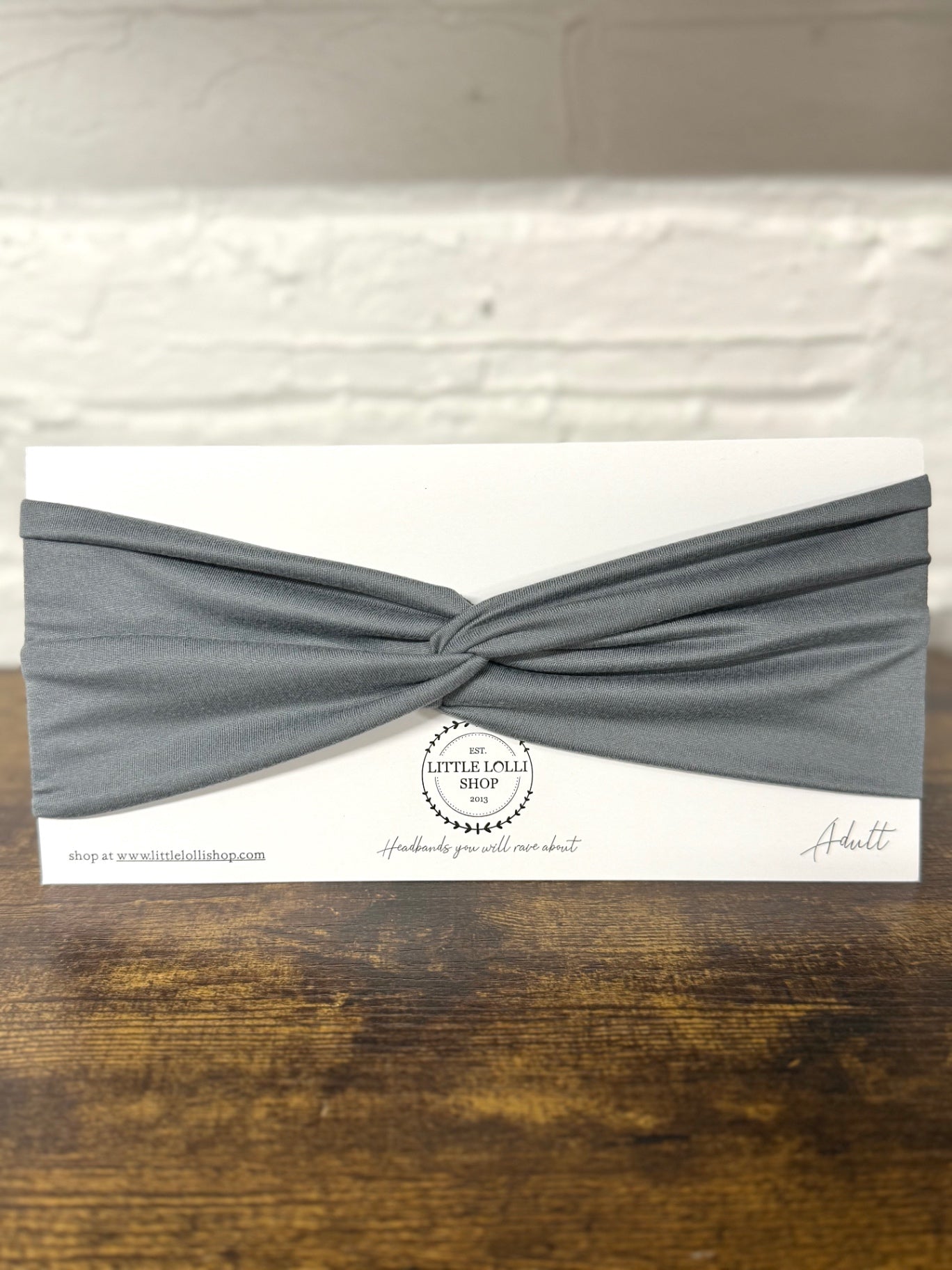 Gray Headband