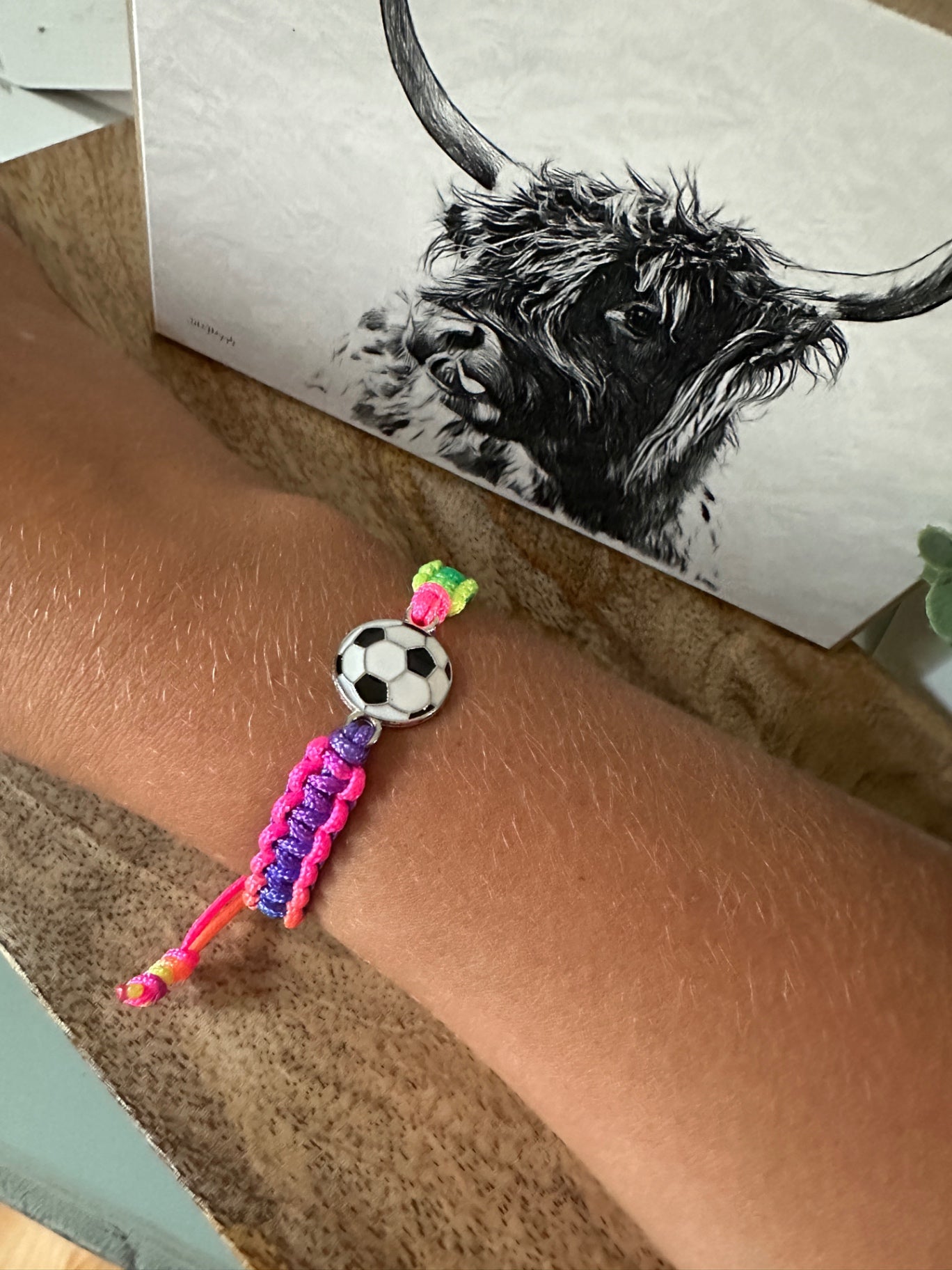 YOUTH Adjustable Soccer Bracelet