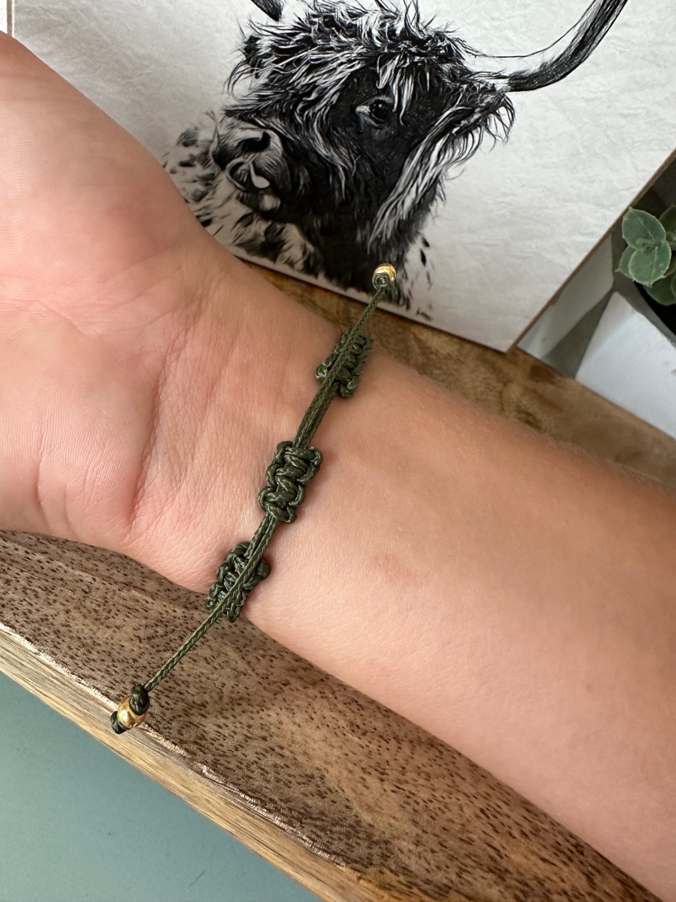 YOUTH Adjustable "Brave" Bracelet