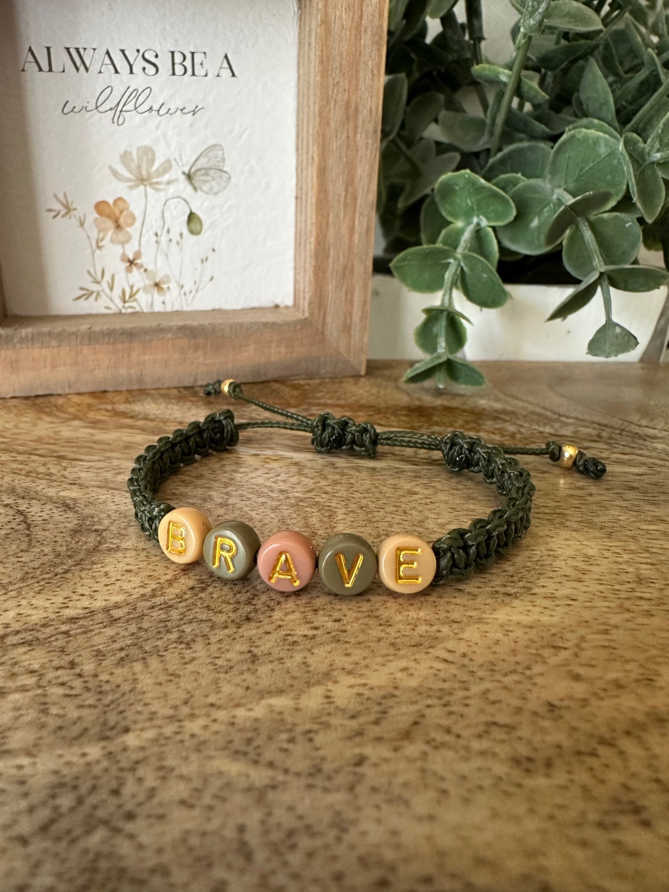 YOUTH Adjustable "Brave" Bracelet