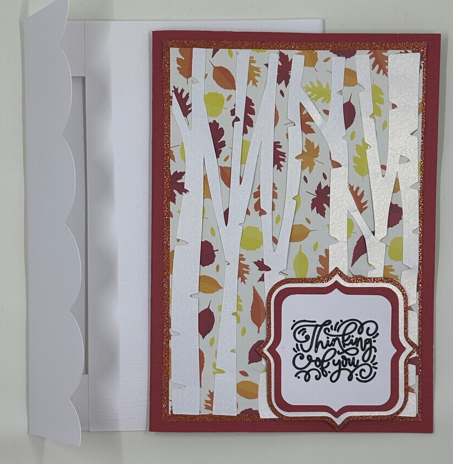 Thinking of You Greeting Card with matching envelope