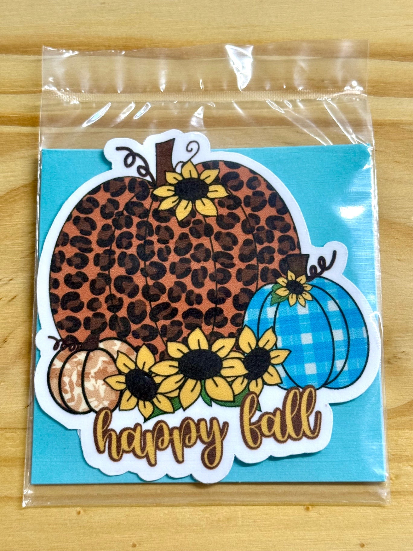 Happy Fall Pumpkin Sticker
