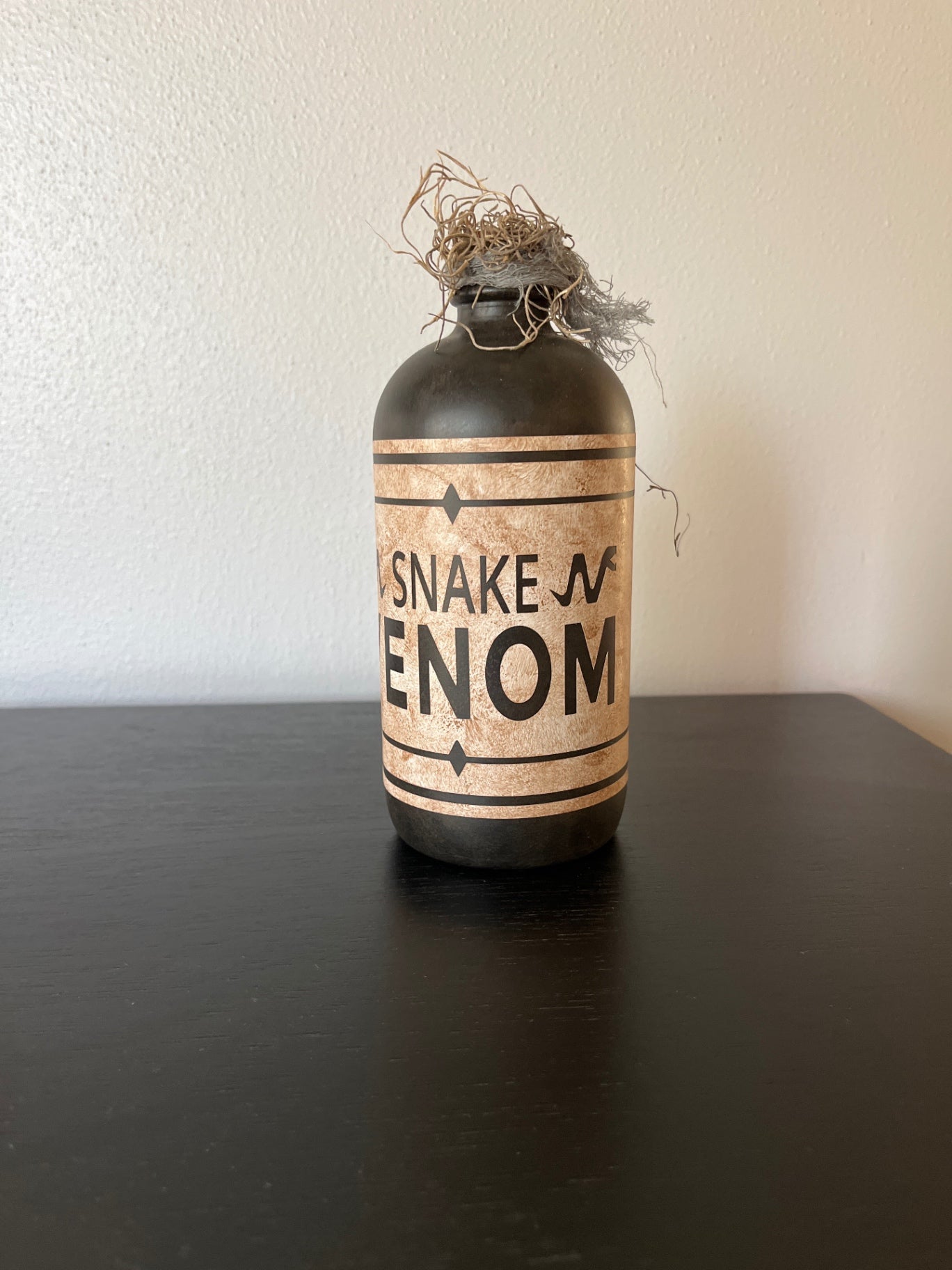 Snake Venom Potion Bottle Decor