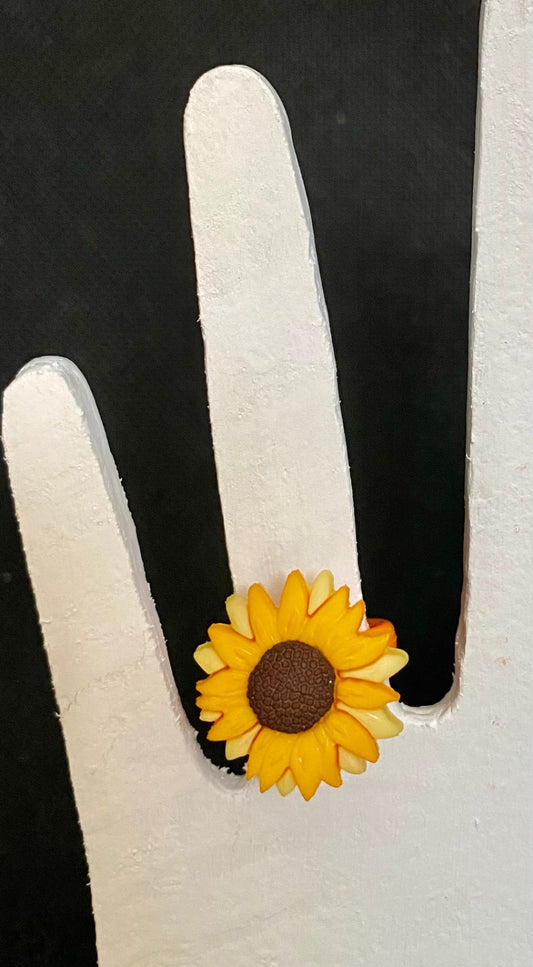Kids Sunflower Ring