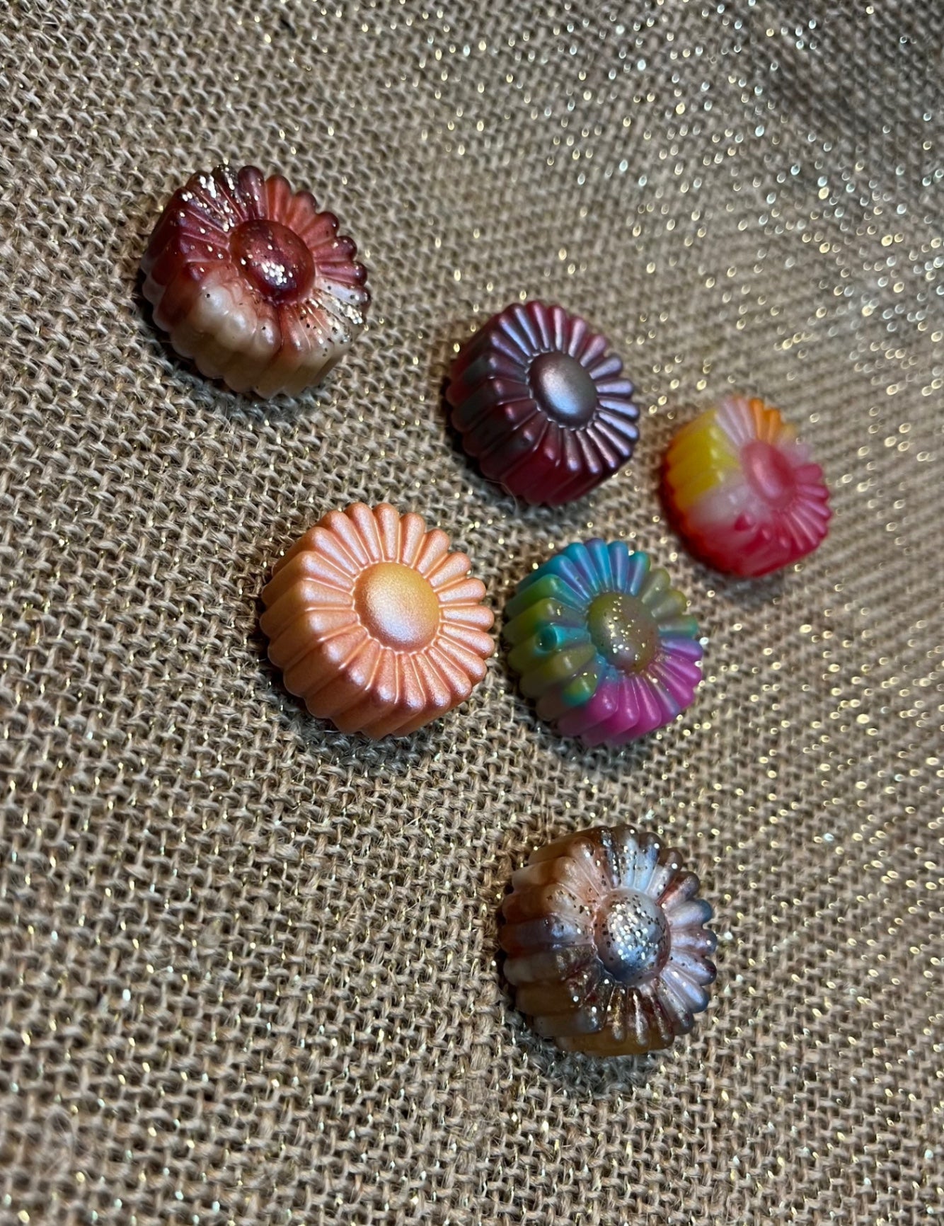 Little Cheerful Flower Magnets