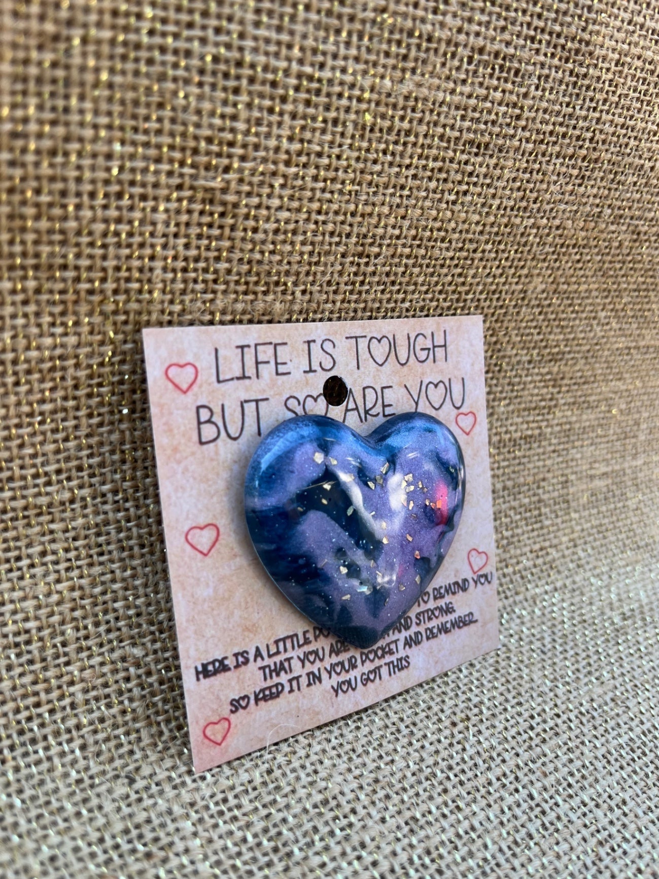 Mystic Swirl Resin Pocket Hug