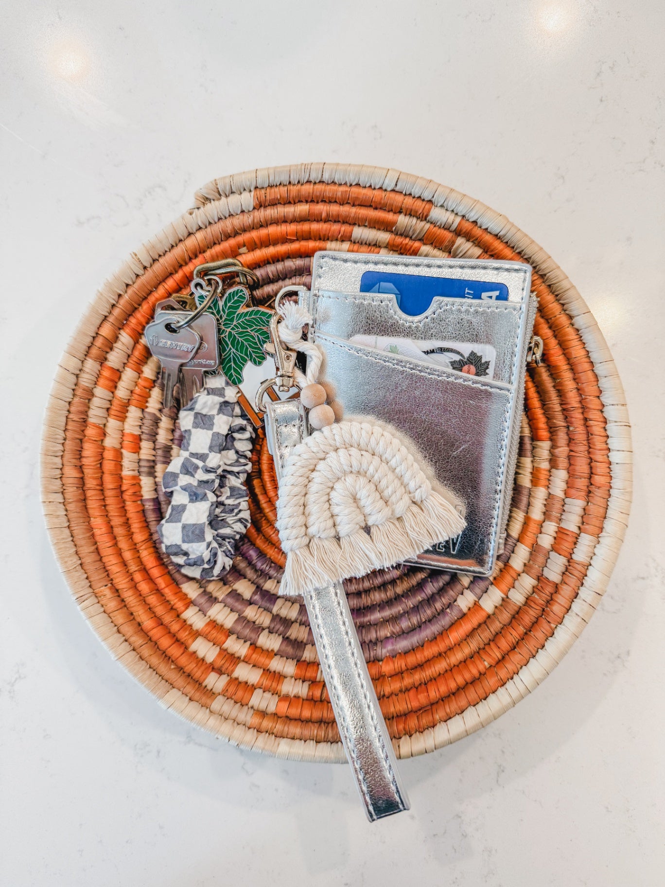 021 - "Rainbow" Macrame Accessory/Keychain