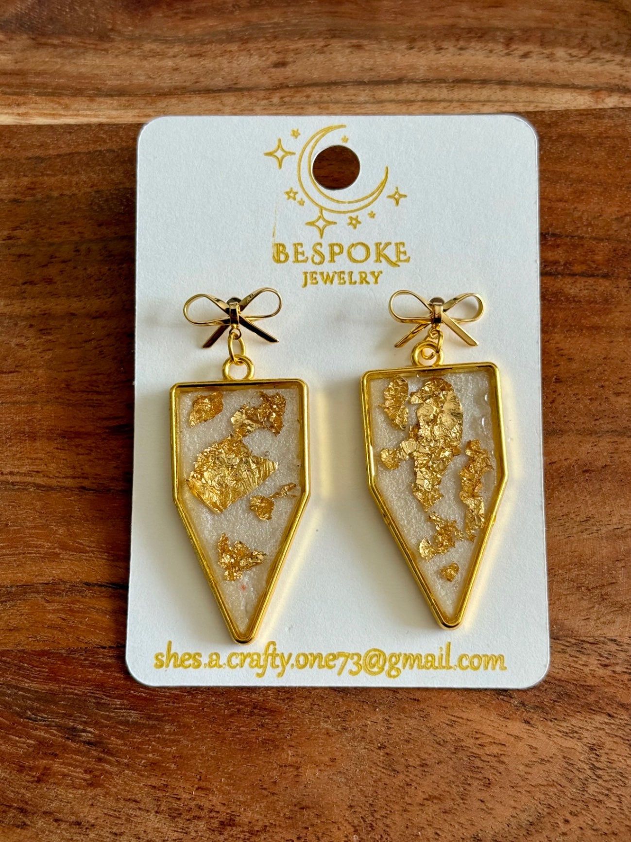 Gold Foil Earrings