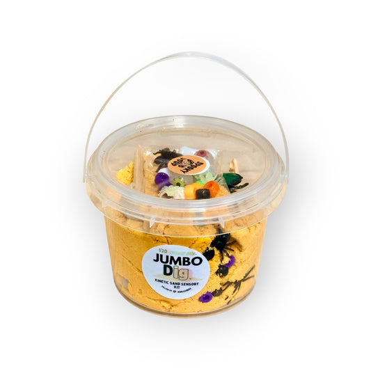 Jumbo Dig Halloween Kinetic Sand Sensory Kit