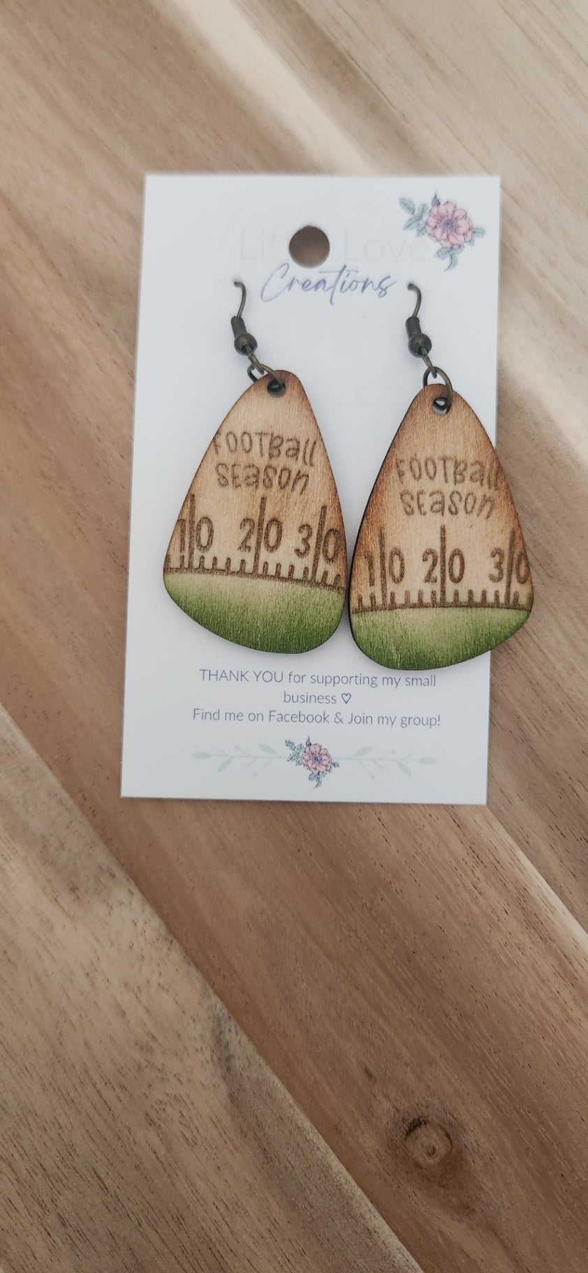 Wood field line dangle