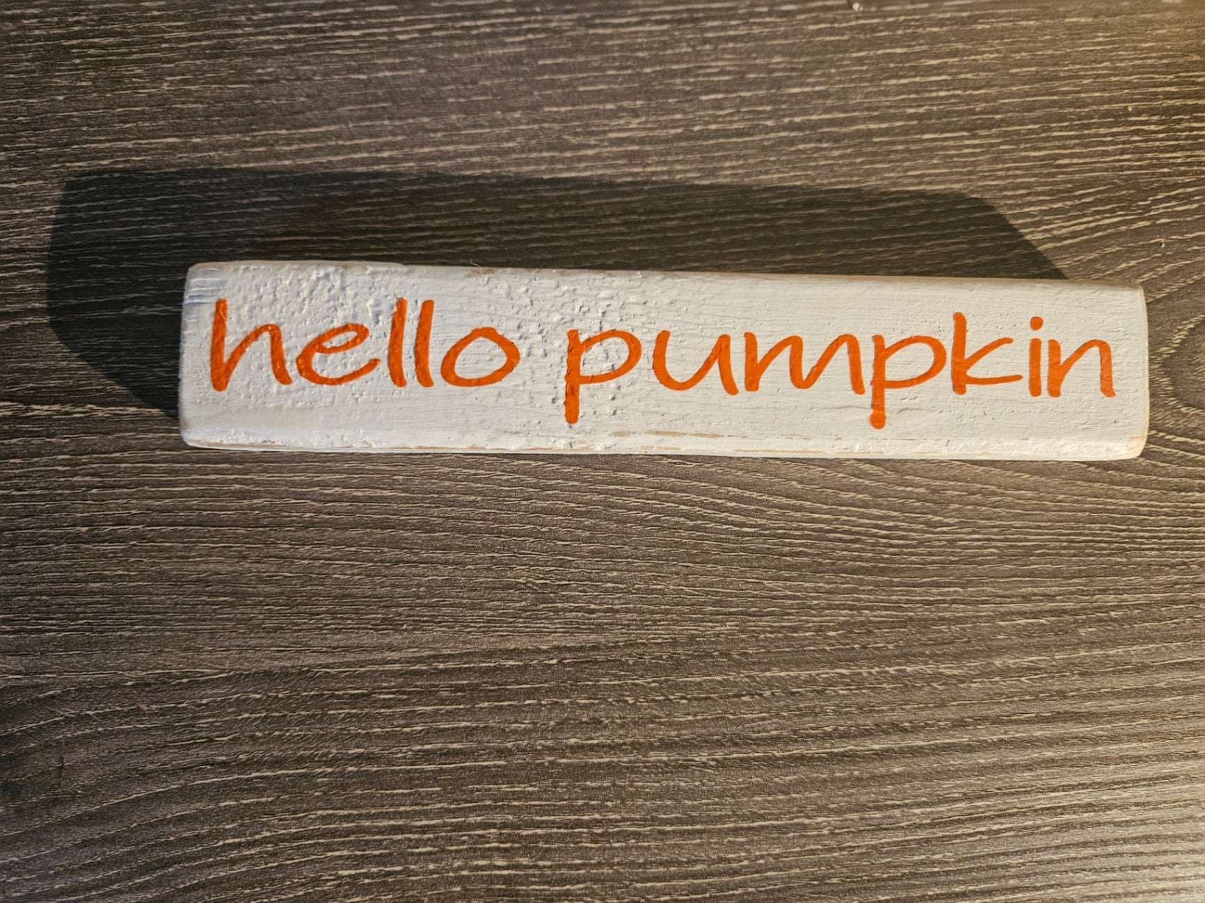 Hello pumpkin