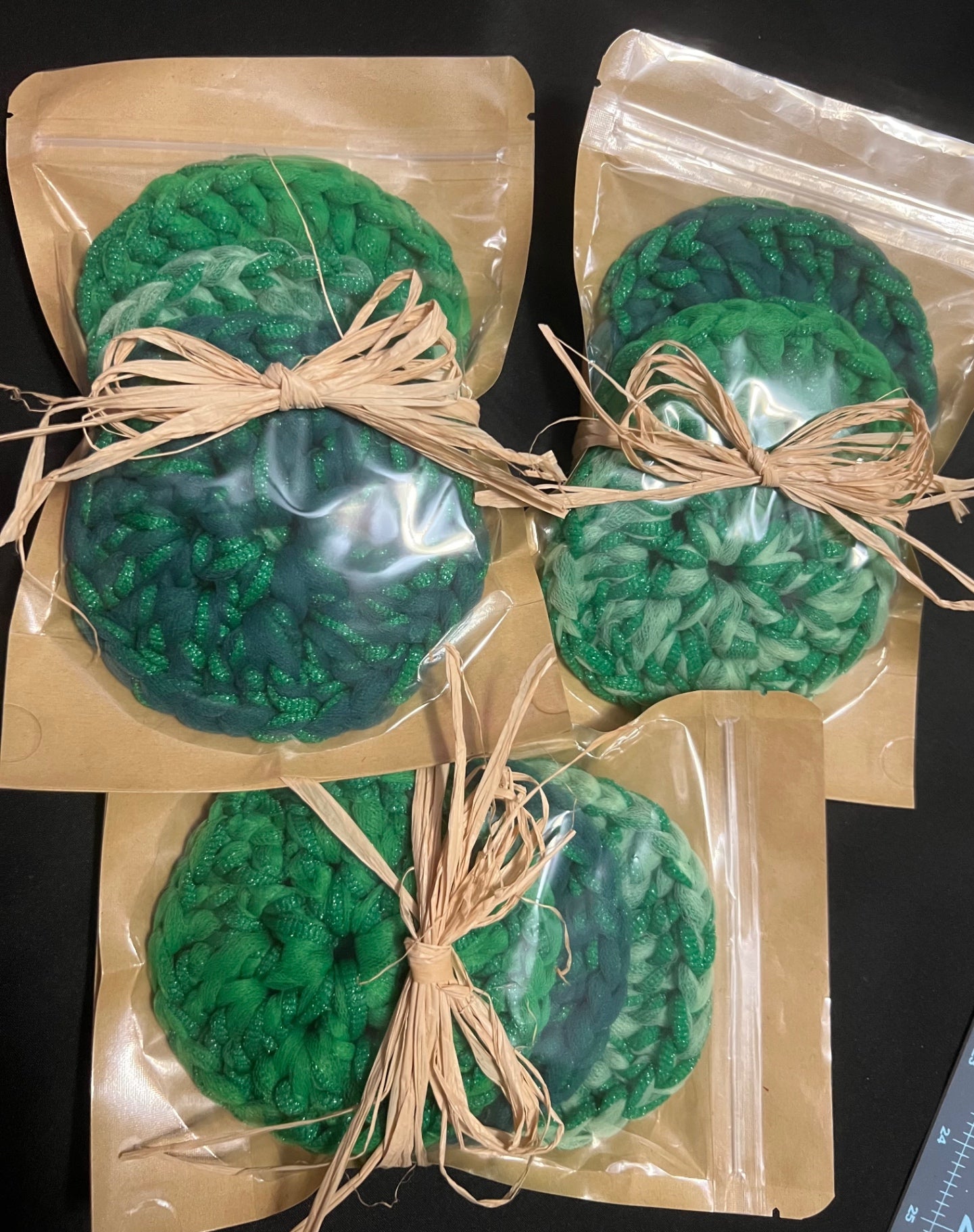 Crochet Kitchen Scrubbie Set