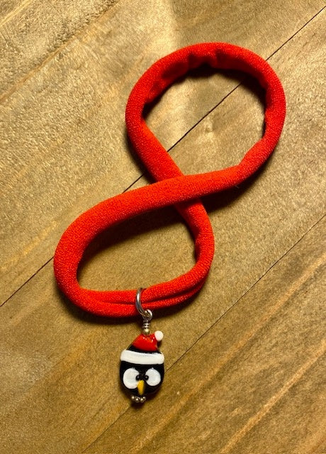 Kids multi wear (choker, bracelet & hair) - penguin face