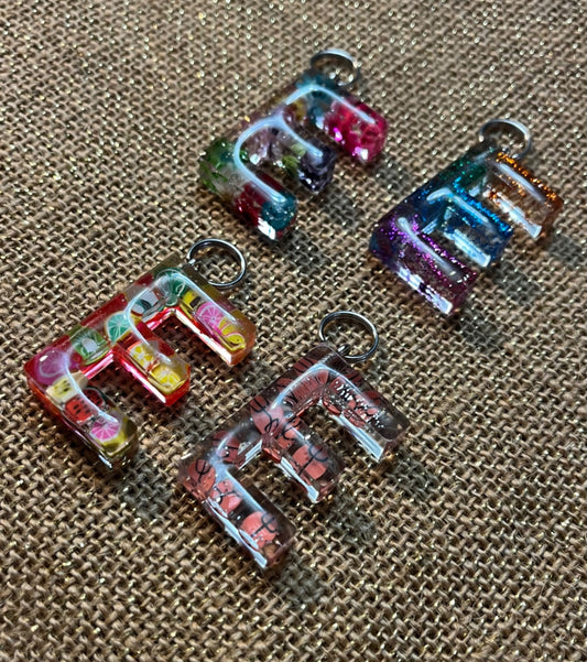 017 - One-of-a-Kind Keychain Letter