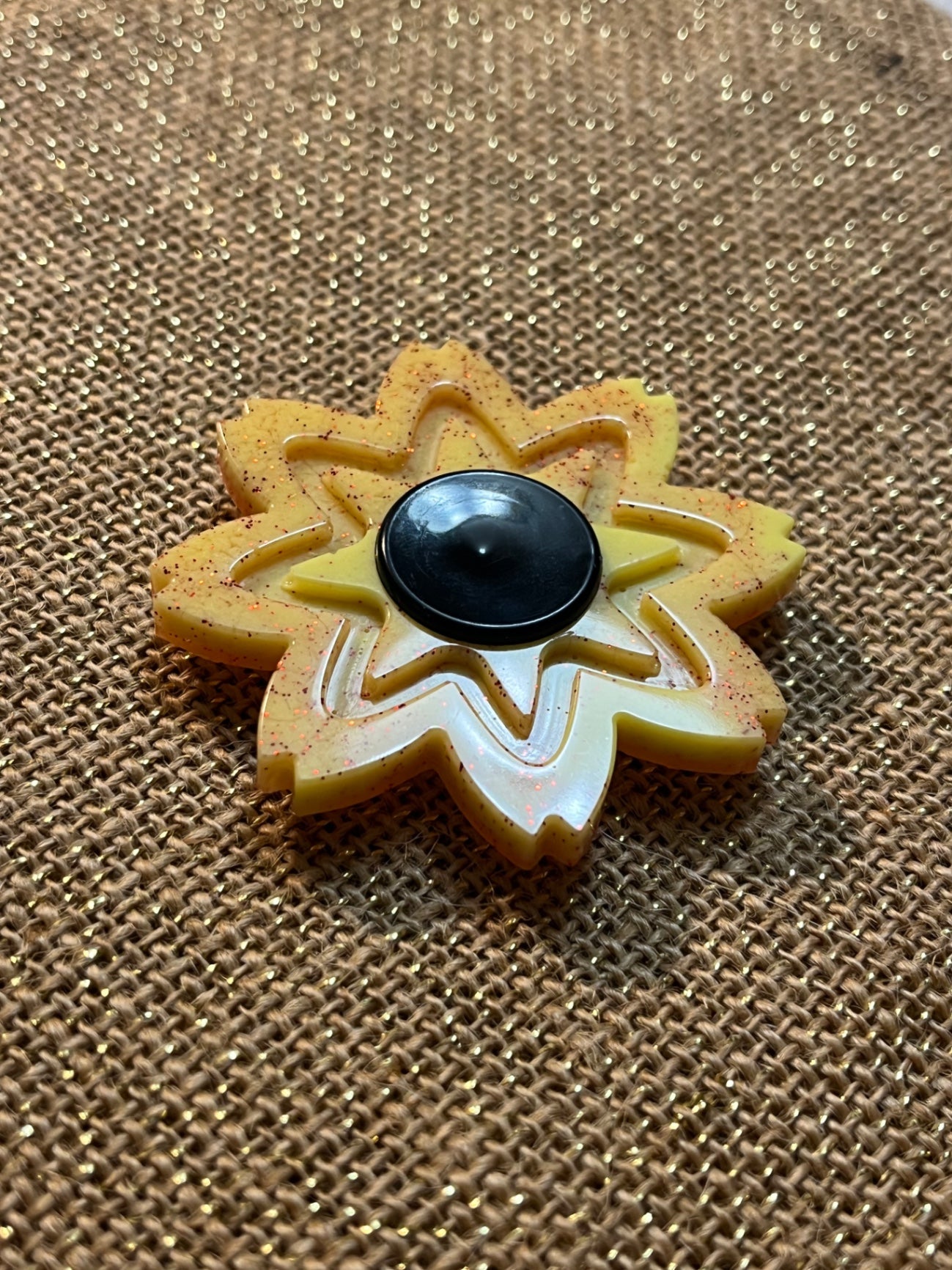 Colorful Resin Fidget Spinner