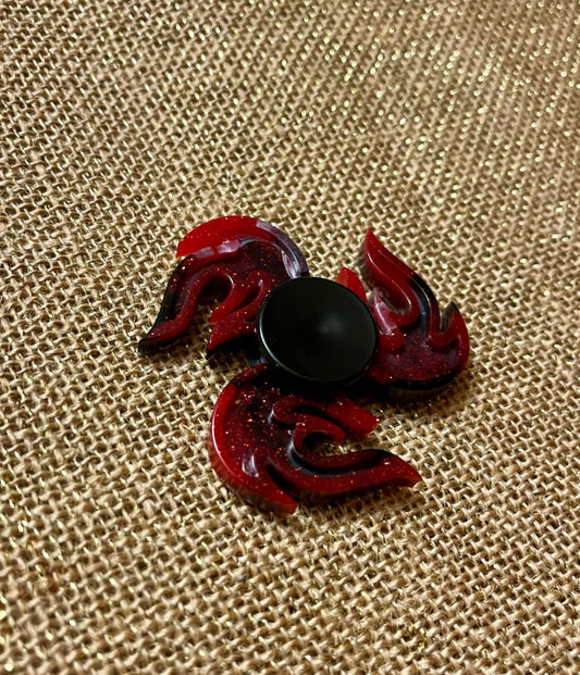 Colorful Resin Fidget Spinner