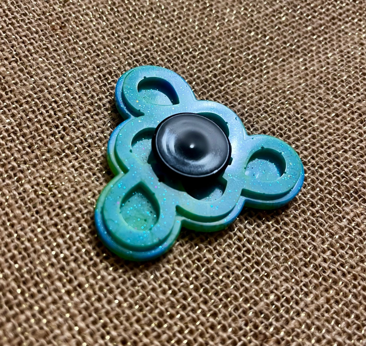 Colorful Resin Fidget Spinner