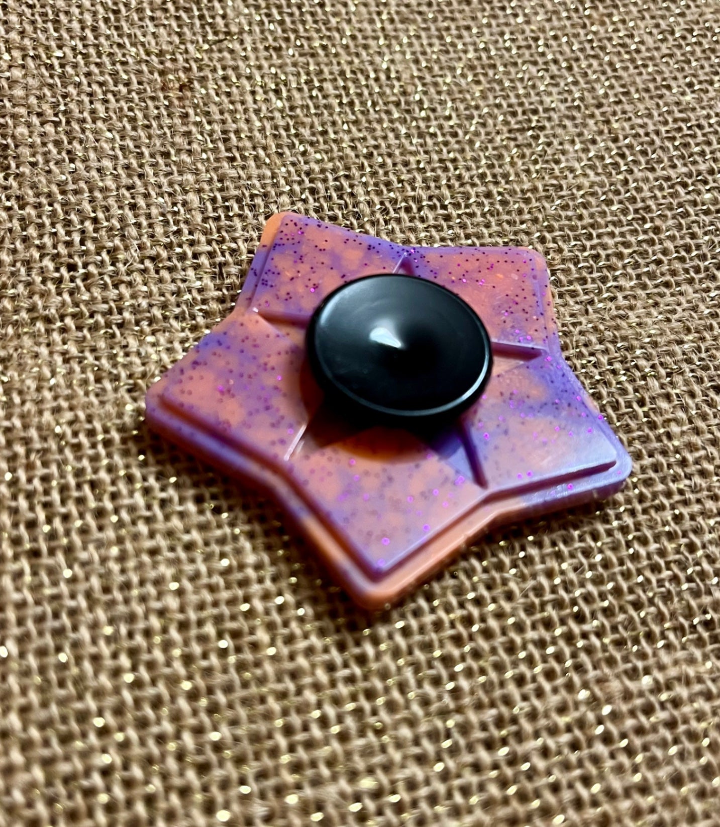 Colorful Resin Fidget Spinner