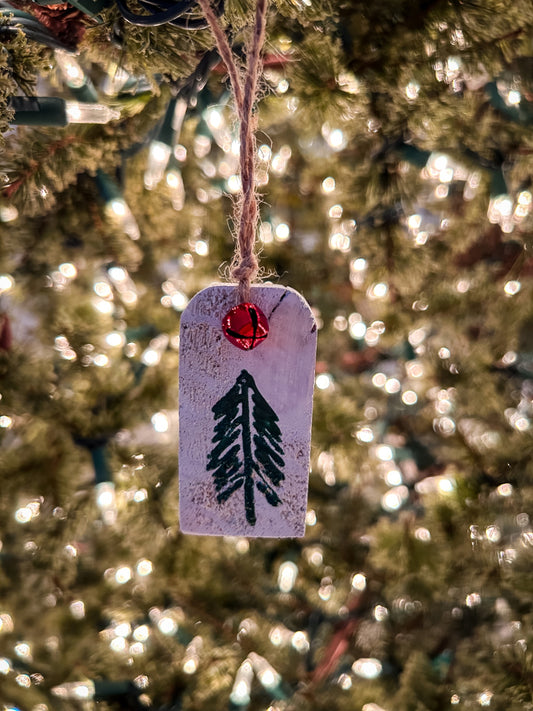 Christmas Tree Tag Ornament