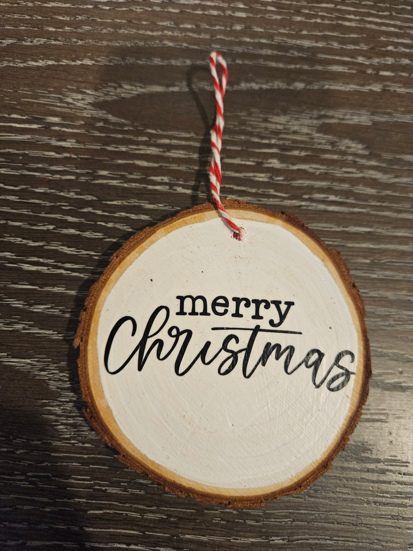 Merry Christmas ornament