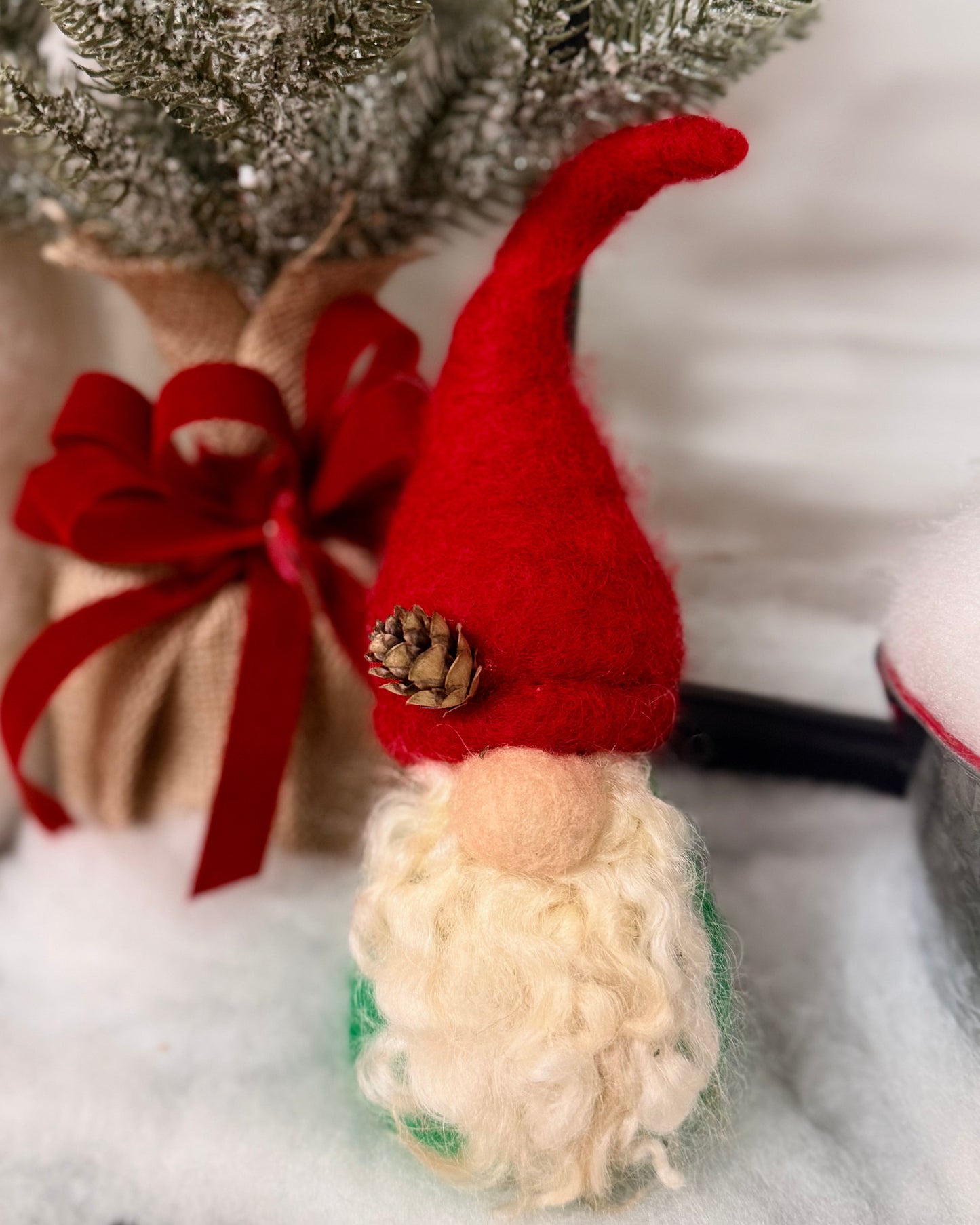 Christmas Gnome Needle Felting Workshop: December 19th