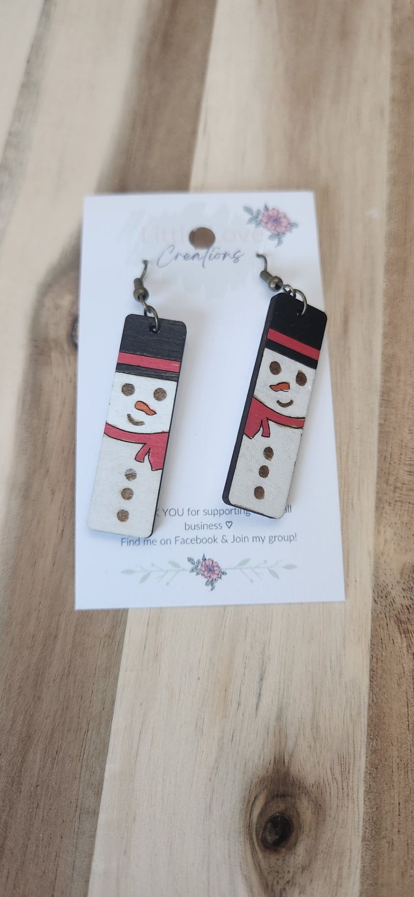 Snowman bar dangle 2
