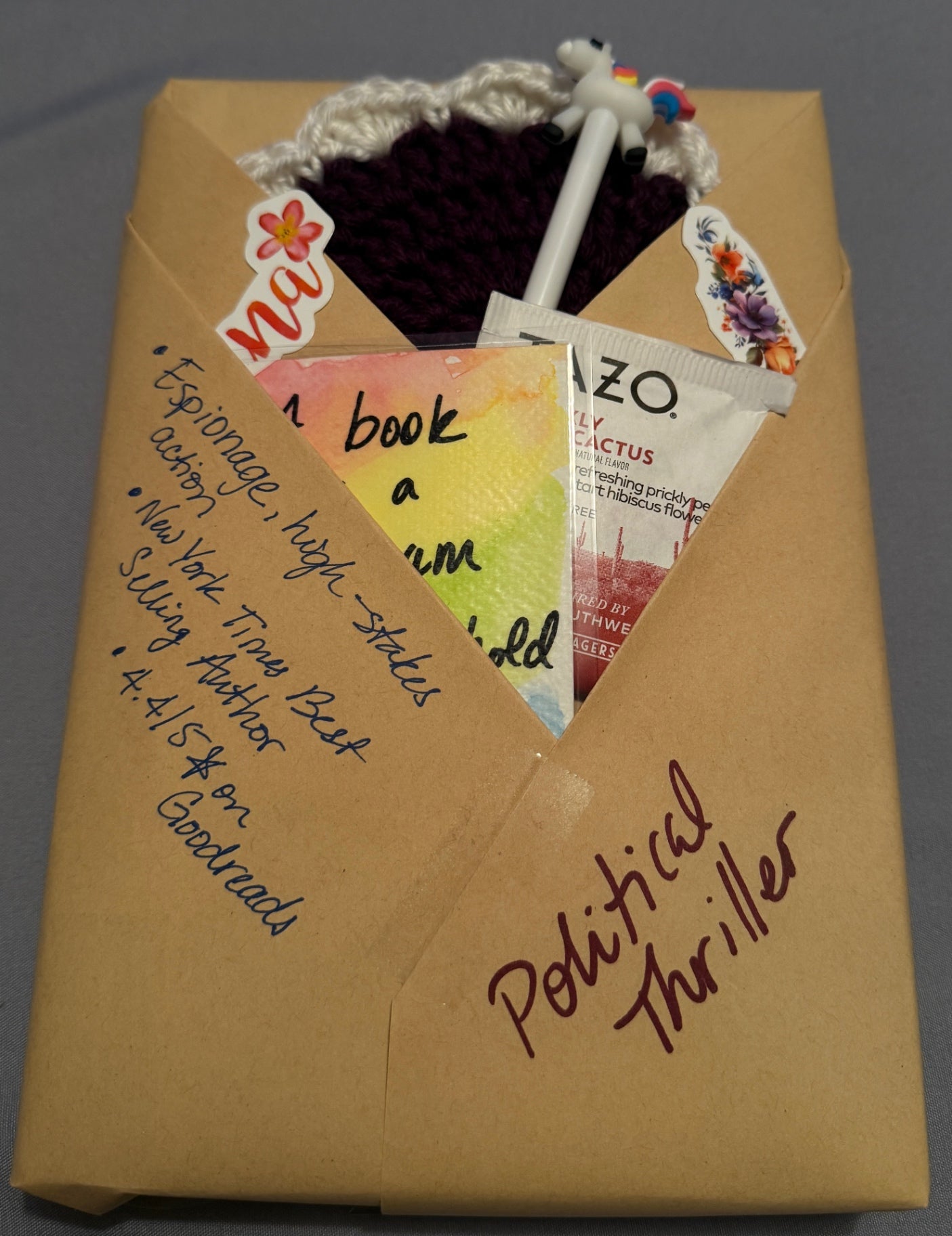 Blind Date with a Book-Political Thriller