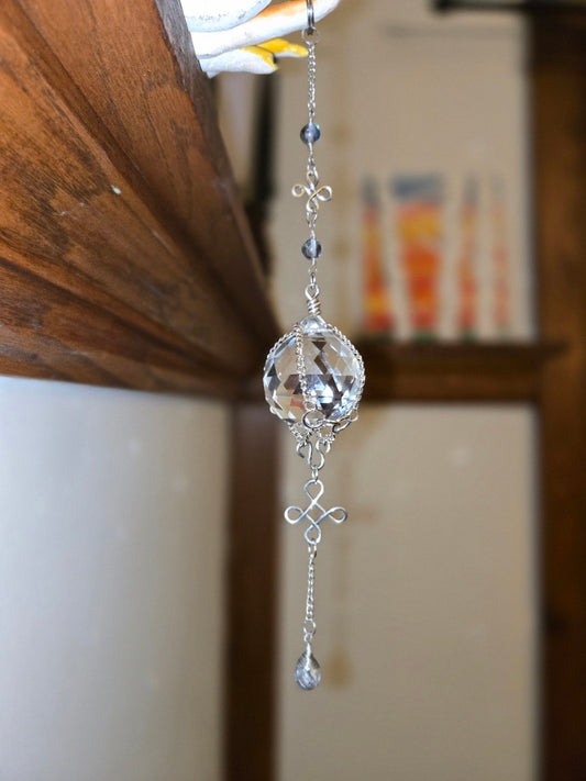 052 - Chained Crystal Suncatcher