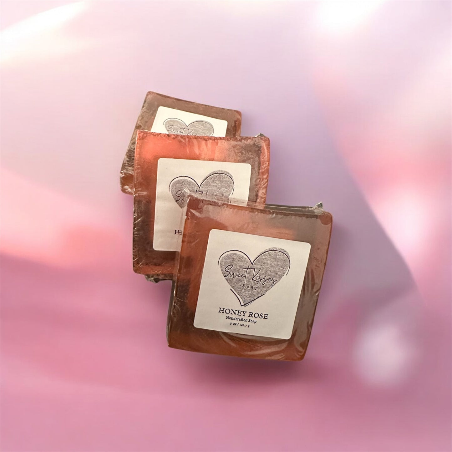 053 - Honey Rose Argan Oil Bar Soap