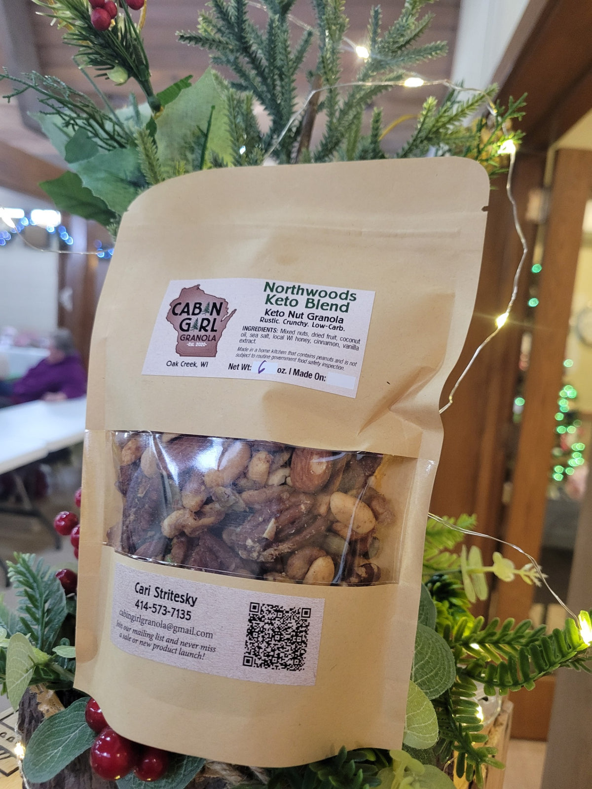 049 - Cabin Girl Northwoods Keto-Nut Granola Blend