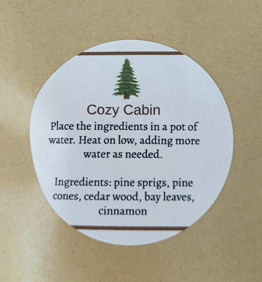 047 - Cozy Cabin Simmer Pot Pack