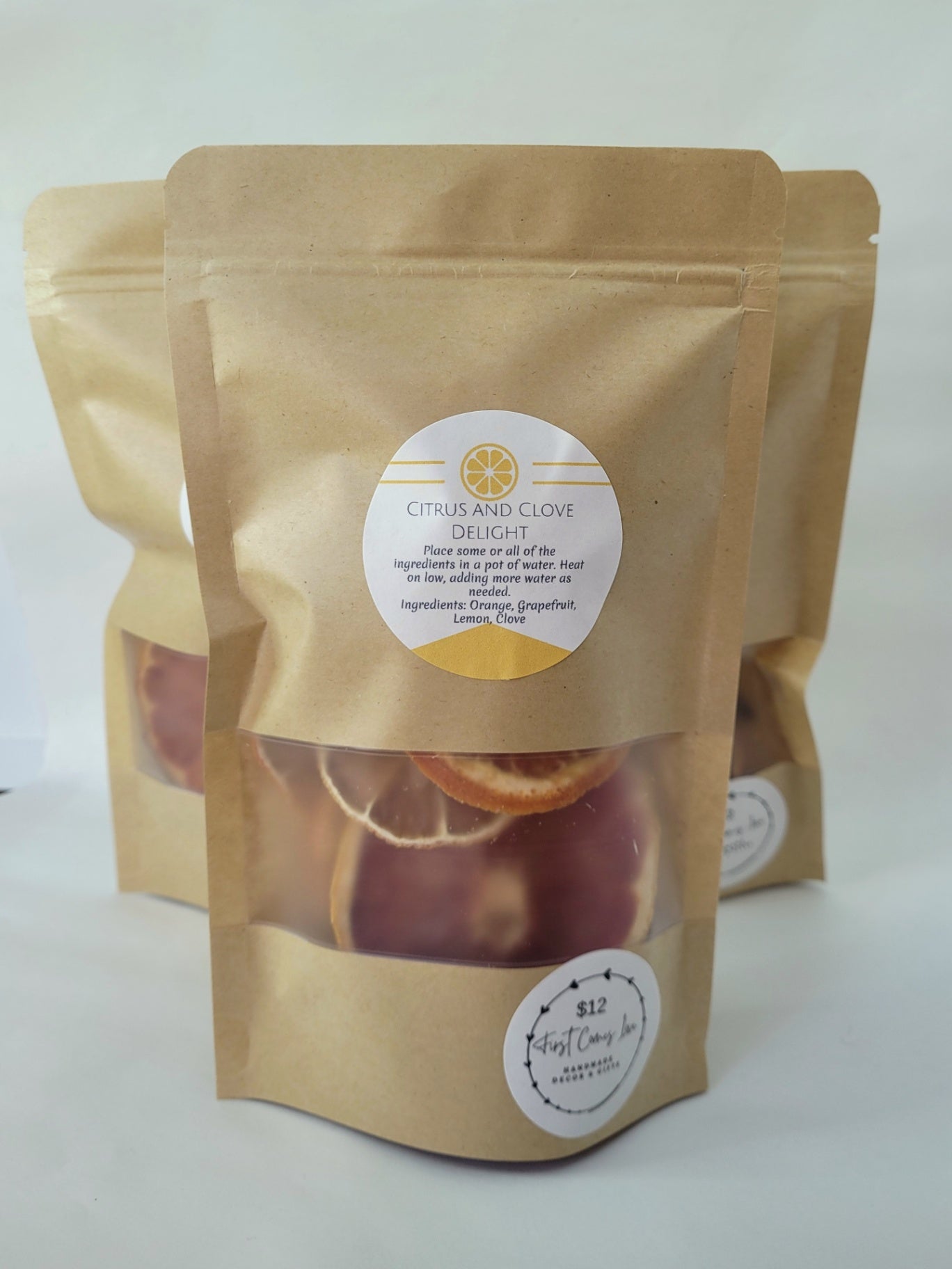 047 - Citrus and Clove Delight Simmer Pot Pack