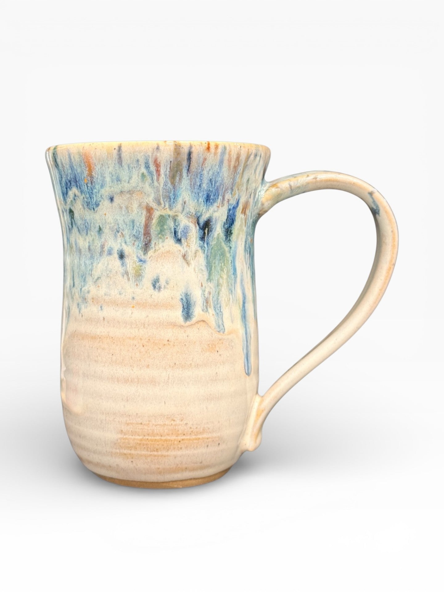 024 - Handmade Ceramic White Glaze Mug