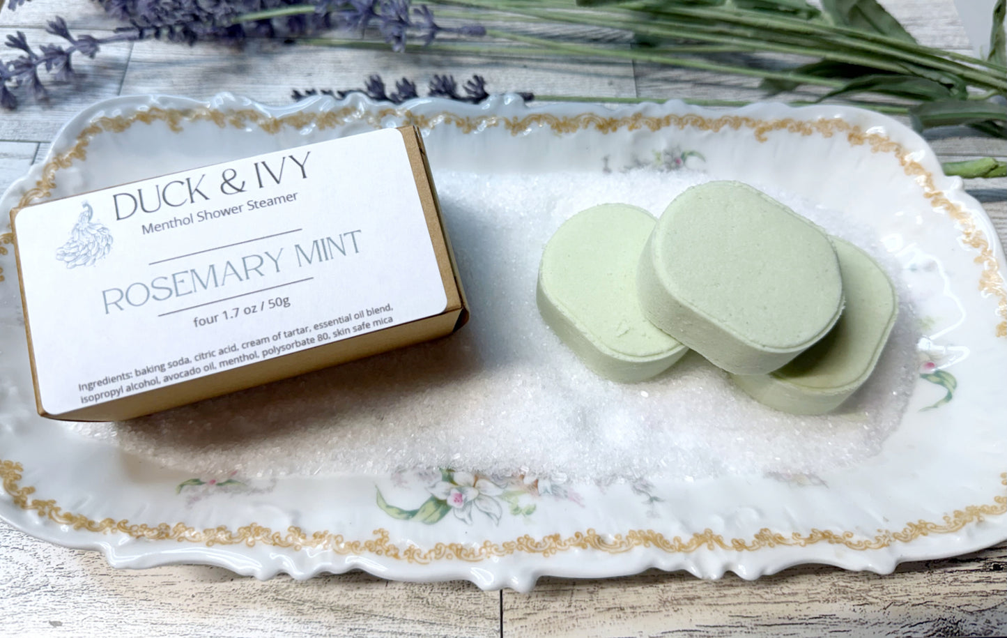 029 - Shower Steamer - Rosemary Mint