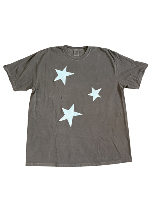 063 - Stars Patchwork T-shirt | 2XL
