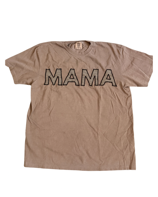 063 - MAMA Patchwork T-shirt | XL