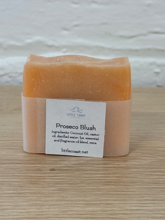 065 - Proseco Blush Coconut Oil Bar Soap with Essential Oils