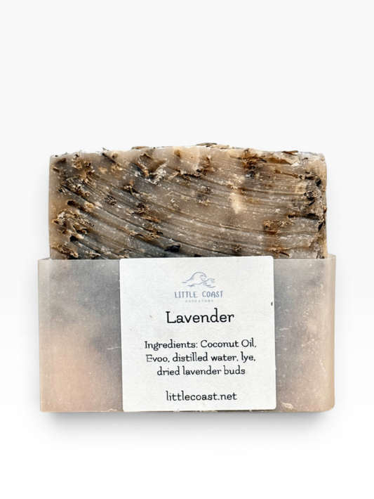 065 - Lavender Coconut Oil Bar Soap with Essential Oils