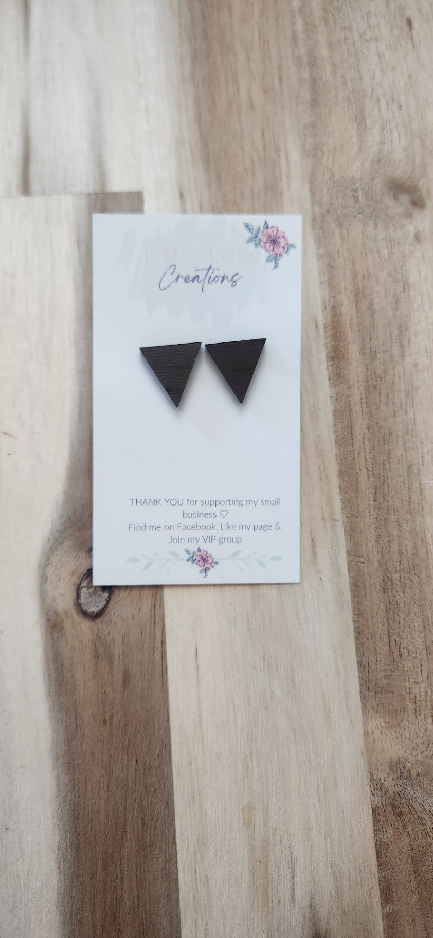 011 - Triangle Stud Earrings