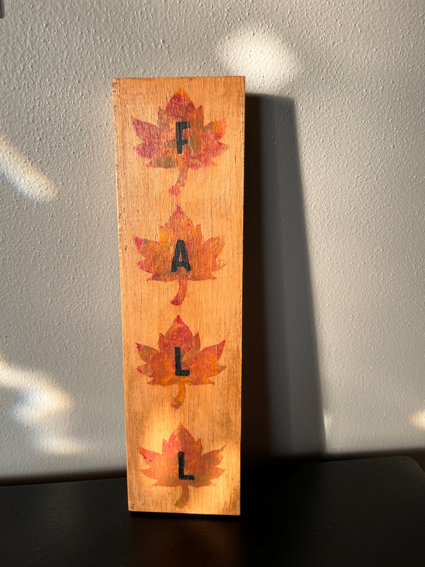 027 - Fall Wooden Sign